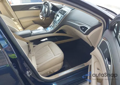 2017 Lincoln Mkz Select из США, поврежденный, VIN 3LN6L5C99HR609278